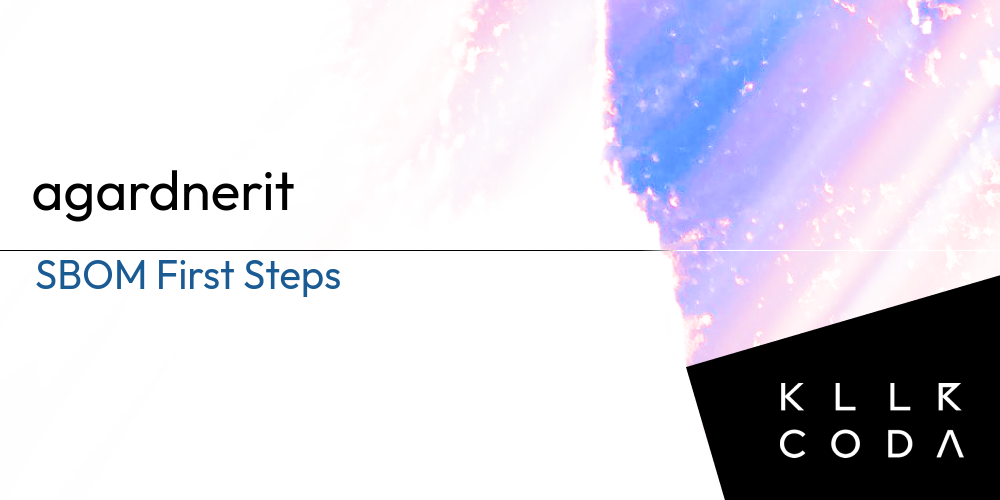Sbom Tutorial SBOM First Steps | agardnerit | Killercoda