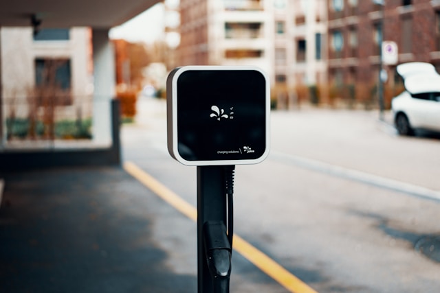 Borne de recharge VE compatible OCPP