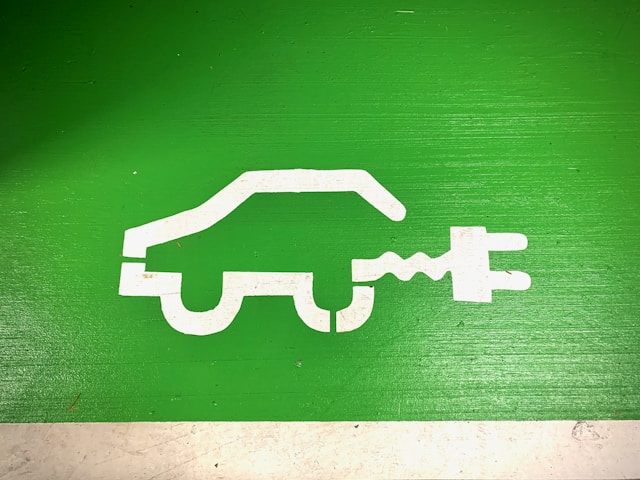 EV Charging ground signage