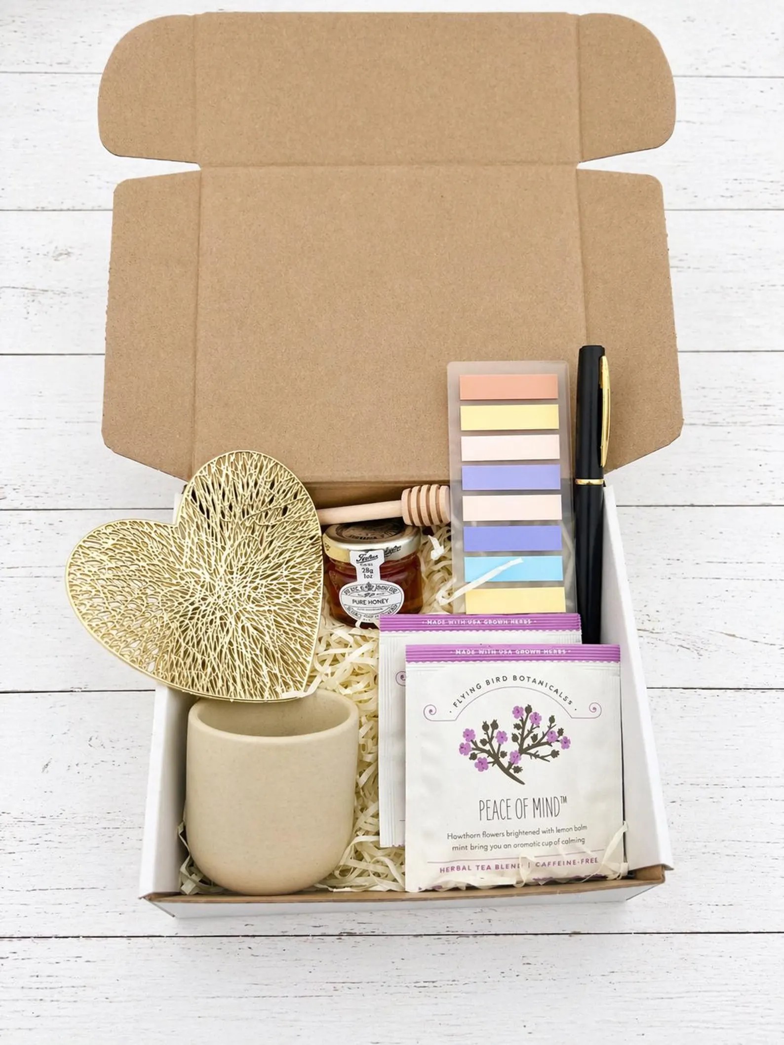 Teacher Appreciation Gift Box with Japanese Ceramic Mug, Thank You Gift for Her, Tea Lover Care Package, Mother’s Day, Coworker Appreciation