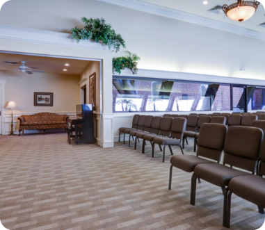 Garden Chapel courtyard
