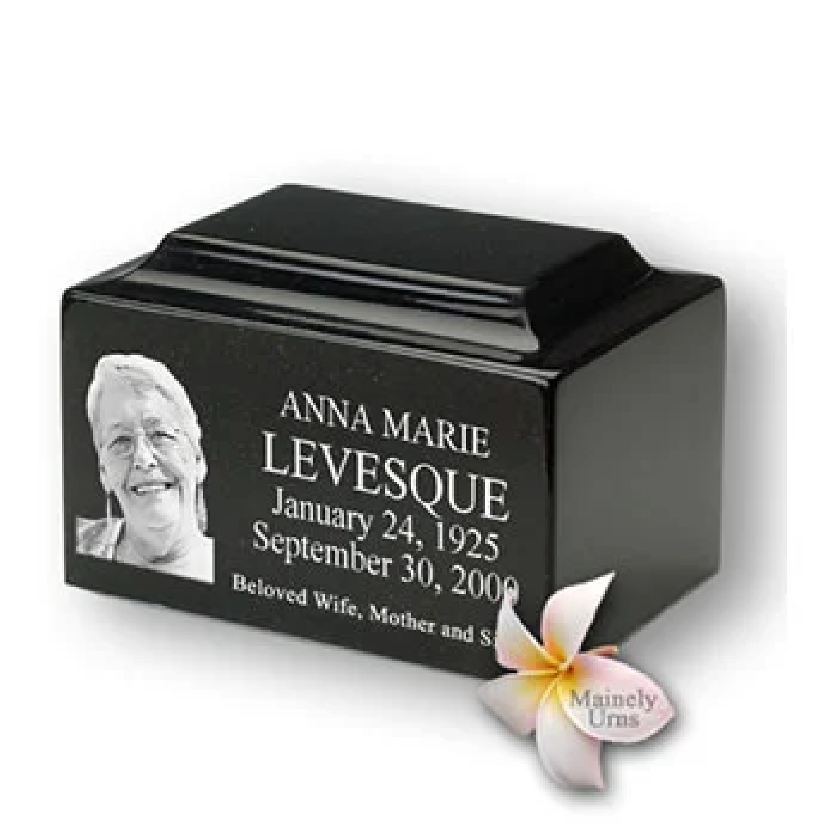 Personalized cremation and memorial products at Bunker