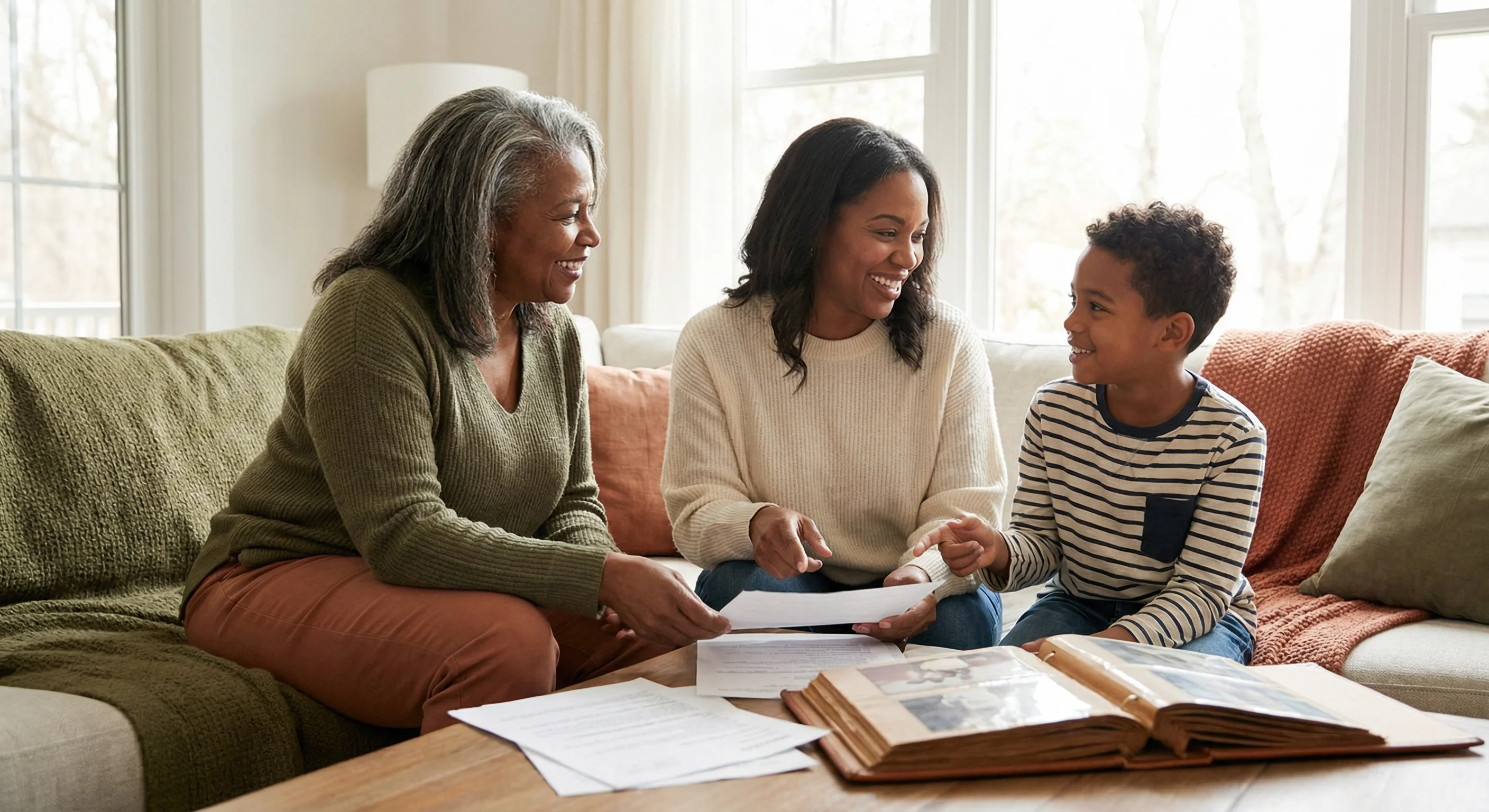 Multi-generational family planning ahead together