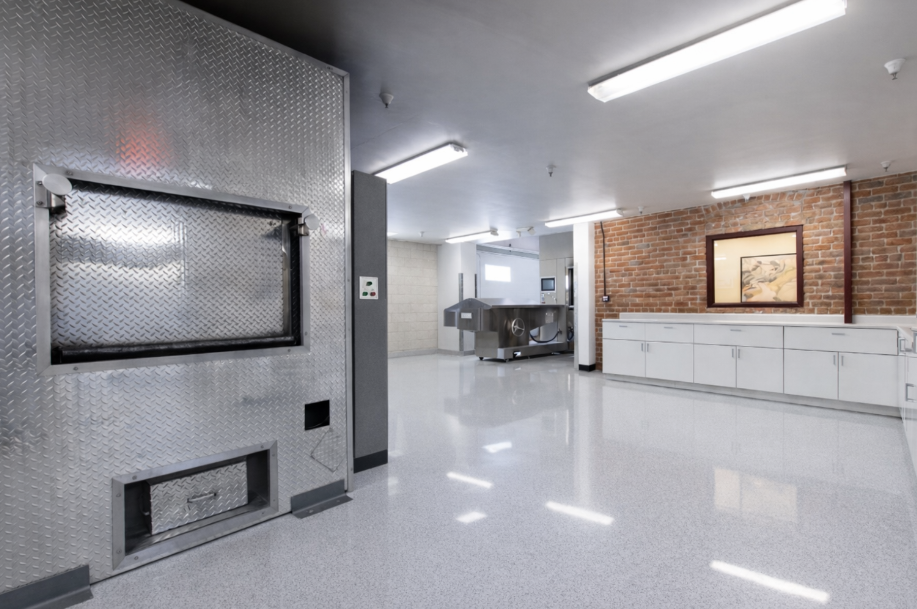 Our clean, modern crematory facility at Bunker Family Funerals