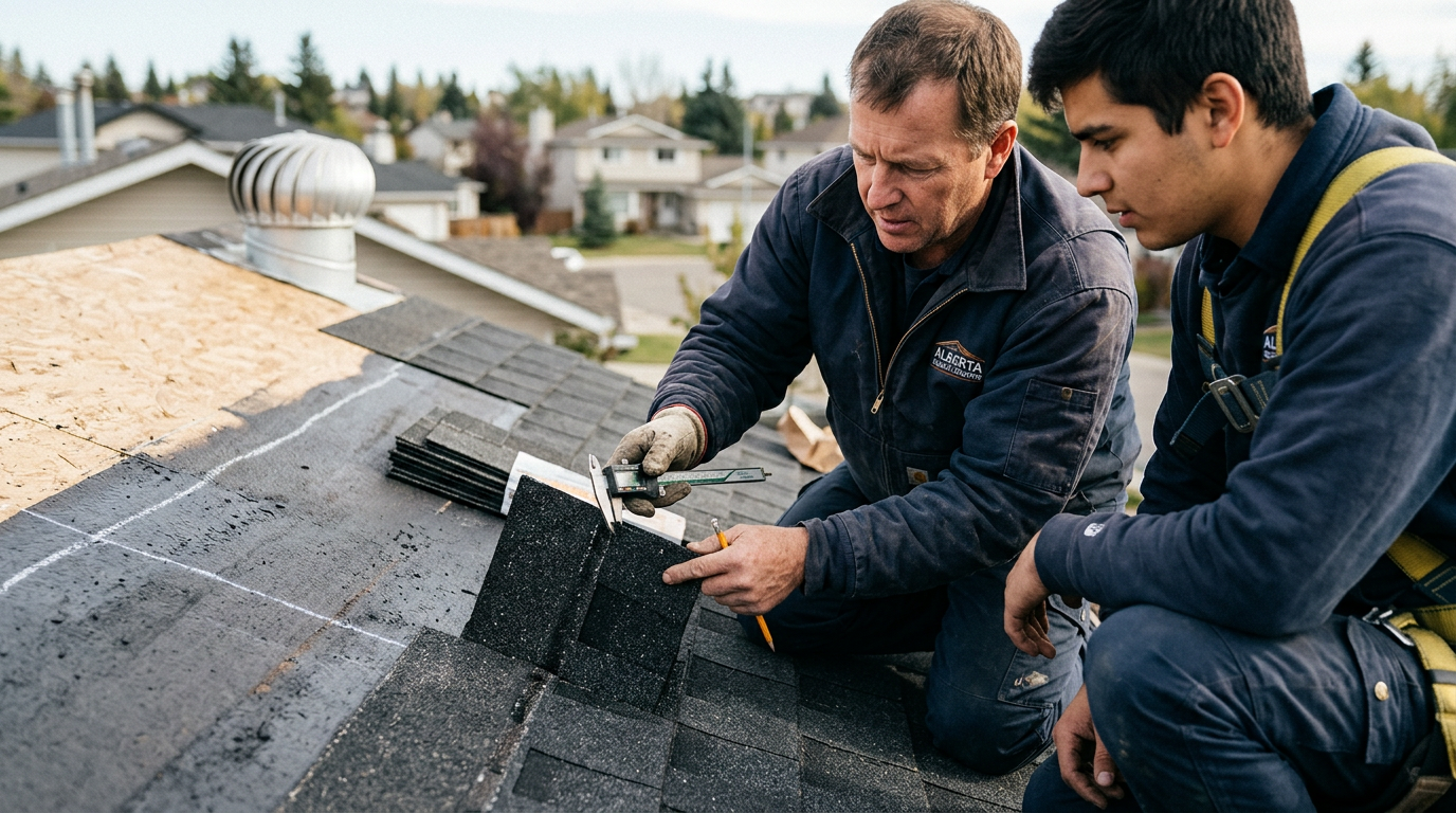 Minimum Required Thickness of Asphalt Shingles Under NBC 9.26.8.2.(1): Alberta's Standards