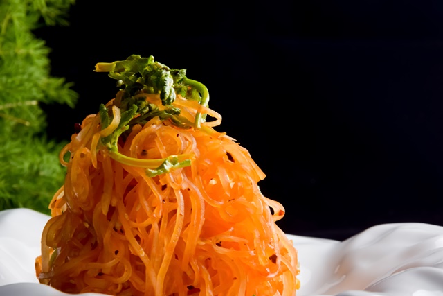 Shredded Turnip with Coriander