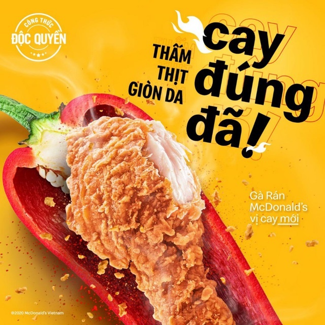 McDonald’s ra mắt món mới Gà cay giòn da thấm thịt hương vị độc đáo, kinhtethoidai