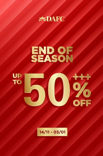 Đón đầu mùa lễ hội với sự kiện mua sắm bùng nổ ưu đãi 50%+++ với hơn 40 thương hiệu hàng đầu thế giới cùng DAFC, kinhtethoidai, kinhtethoidai.vn, kinh te thoi dai, kinh tế thời đại
