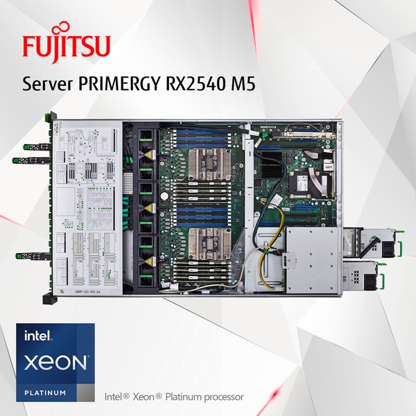 Siêu phẩm Fujitsu PRIMERGY GX2460M1 và RX2540M5 – tích hợp chip xử lý Intel® Xeon® Platinum processor, kinhtethoidai, kinhtethoidai.vn, kinh te thoi dai, kinh tế thời đại