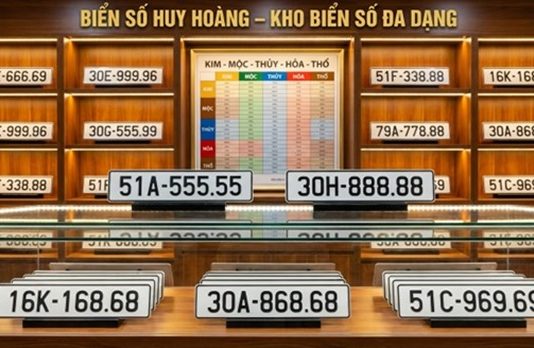 Biển số đẹp Huy Hoàng
