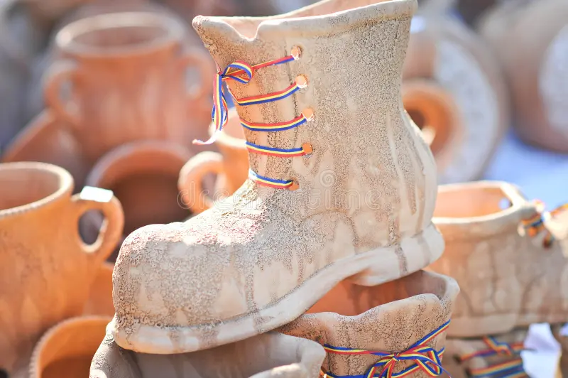 Handmade Ceramic Shoes