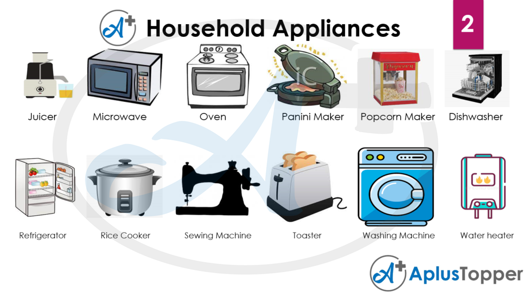 major kitchen appliances