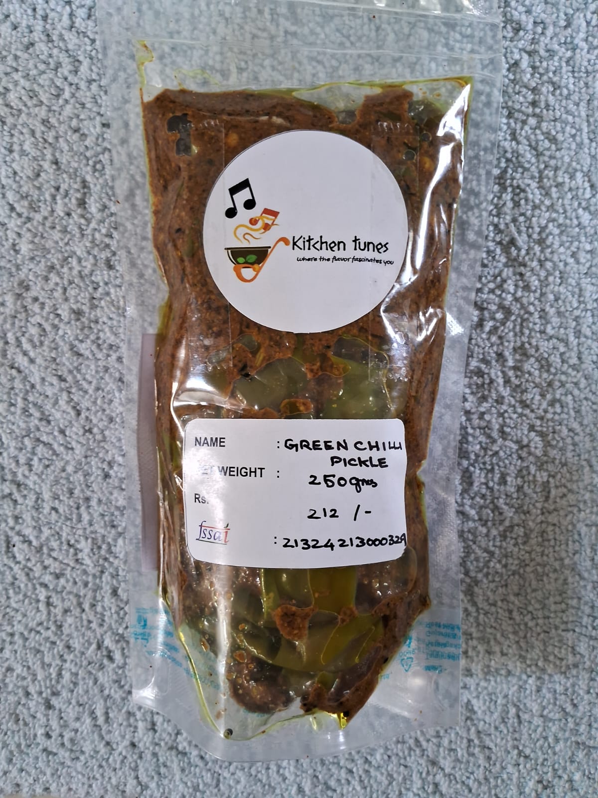 Green Chilli Pickle 3