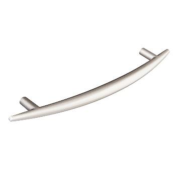 Handles BOW POINTED T BAR SATIN NICKEL 128MM image