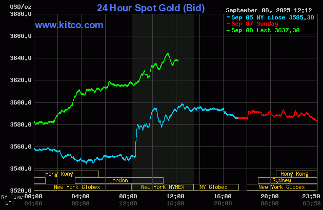 Gold price hits another record high