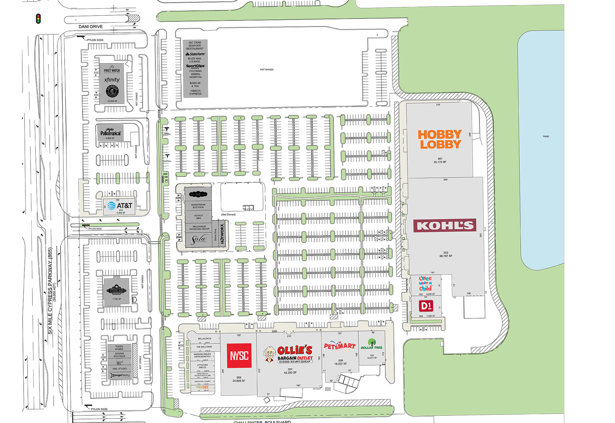 Mall Map  Park Meadows