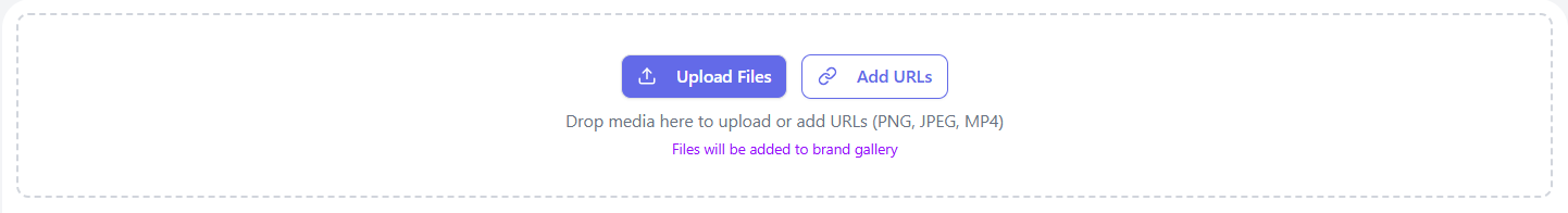 Uploading Media