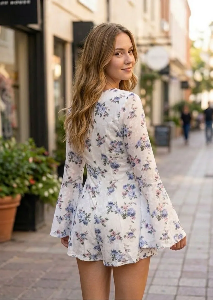 Alternative view of Romper Manga Larga Floral