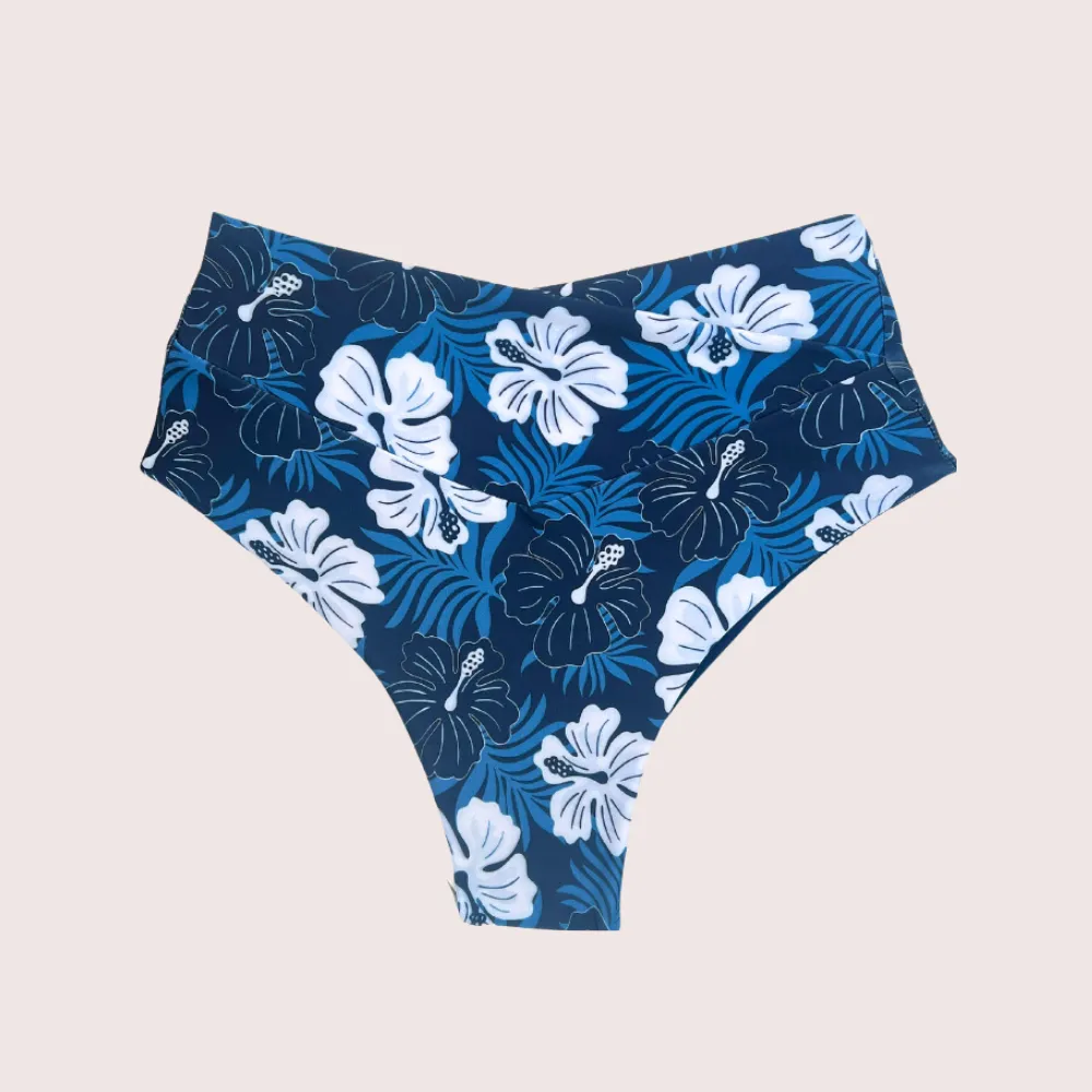 Bikini Bottom Alto – Hawaiano Print