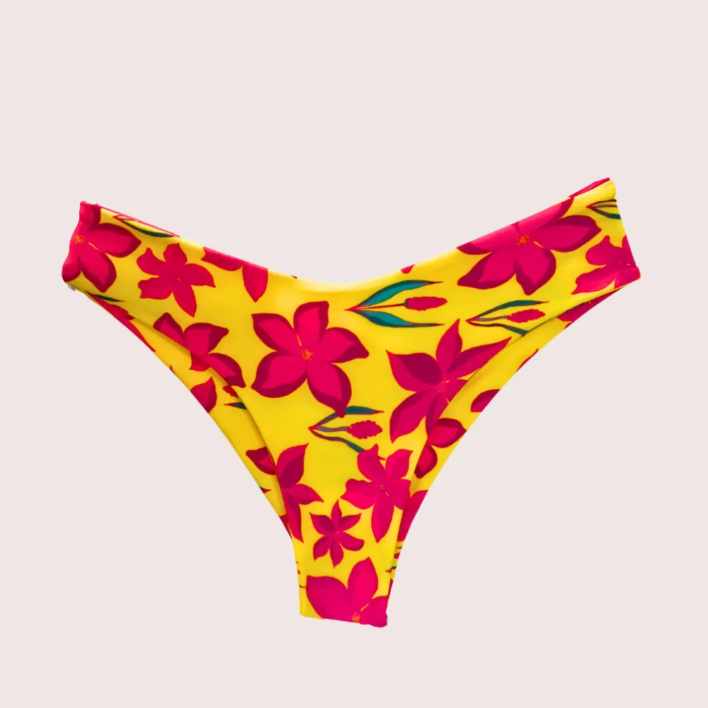 Bikini Bottom Brasilero – Primaveral Flowers