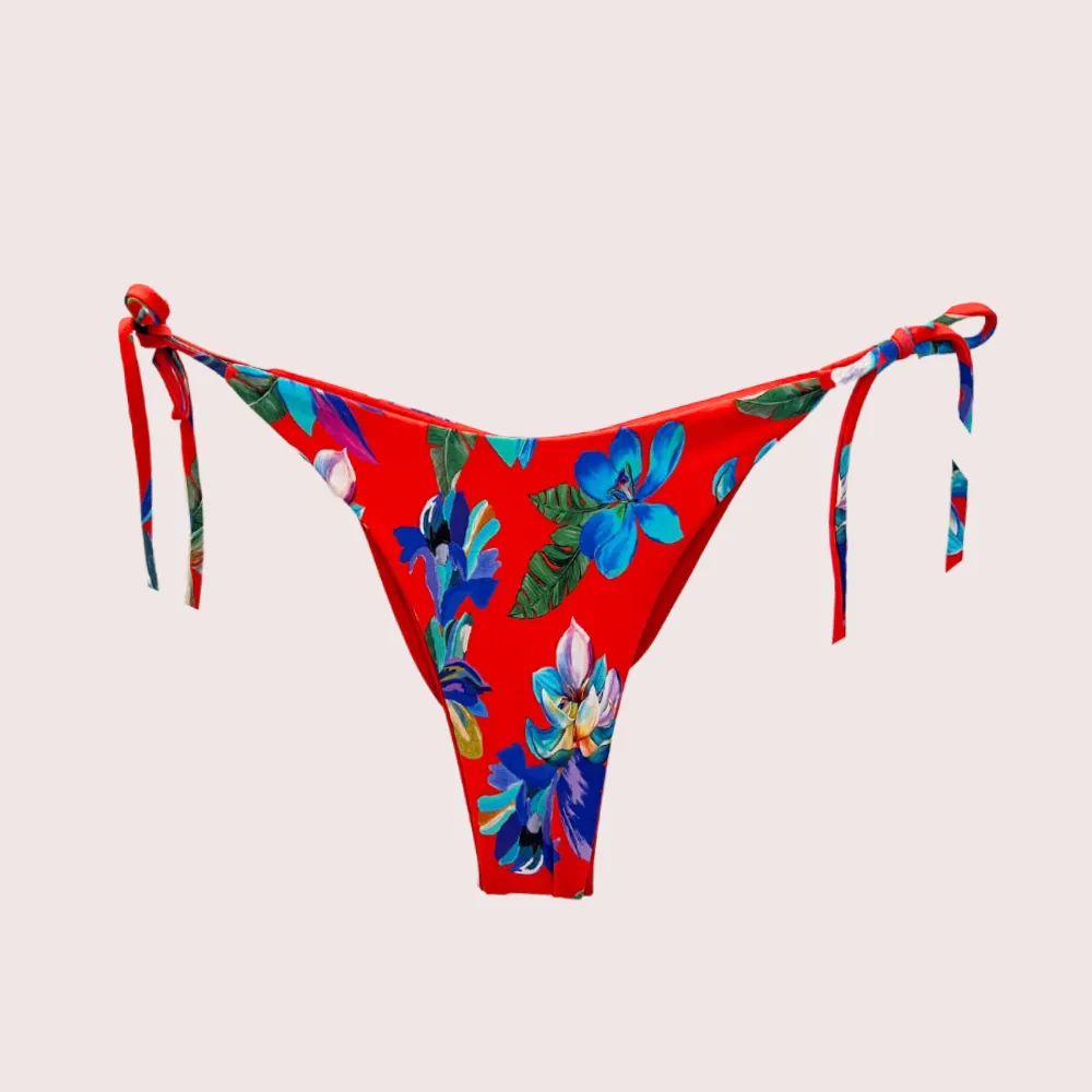 Bikini Bottom Ajustable – Romantic Flowers