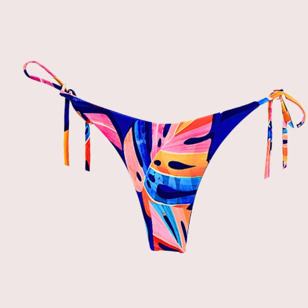 Bikini Bottom Ajustable – Summer Blue