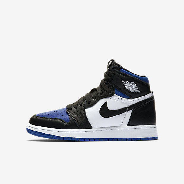 jordan 1 retro high black game royal