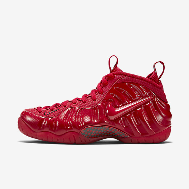 nike foamposite red october 2018