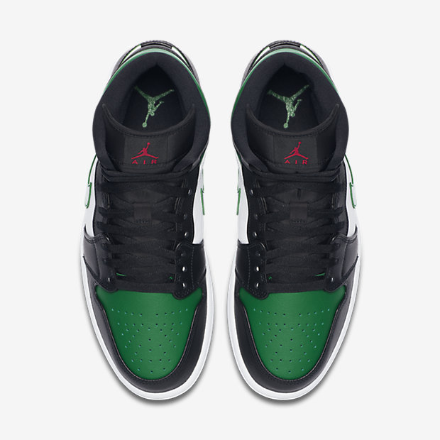 jordan 1 green toe