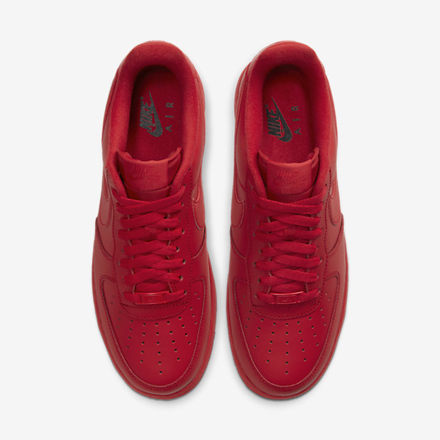 air force 1 low triple red