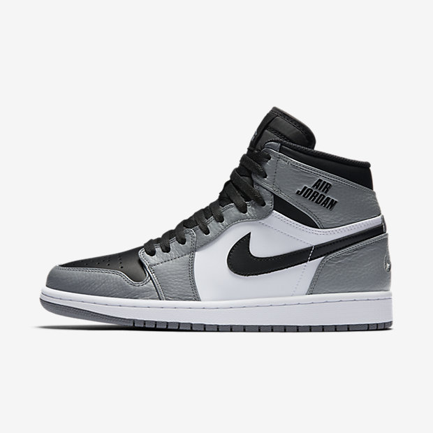 nike air jordan 1 retro grey black