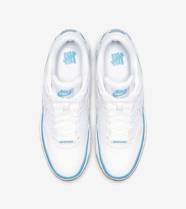 Air Max 90 Undefeated White Blue Fury [3]