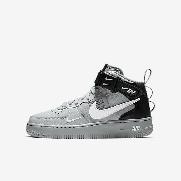 nike air force 1 mid lv8 gs overbranding