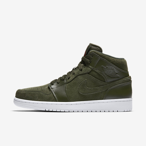 jordan retro 1 olive green