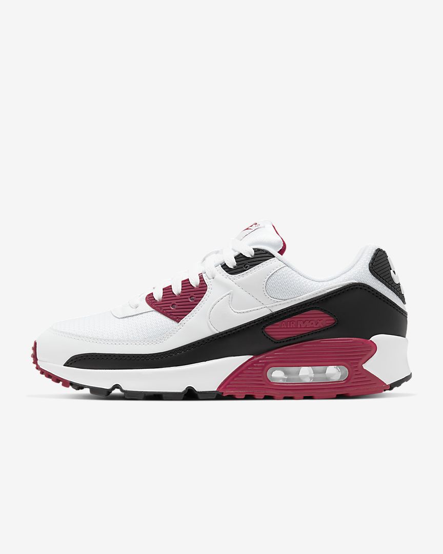 nike air max 90 maroon