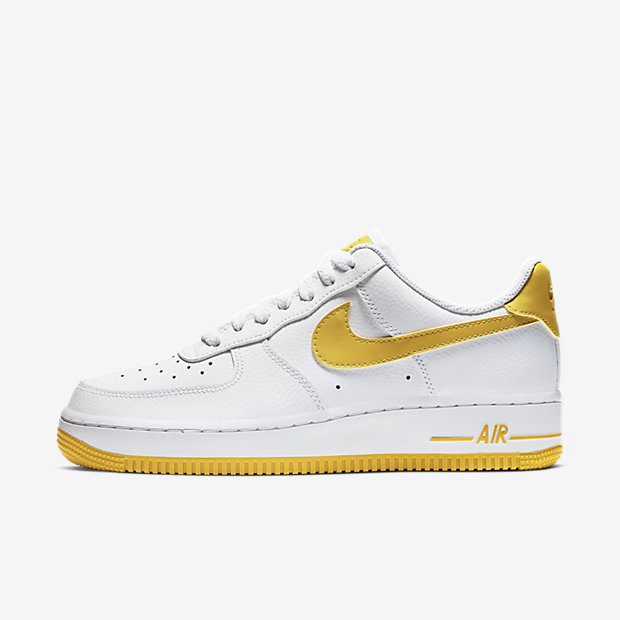 Air Force 1 Low Patent White Bright Citron (ウィメンズ)