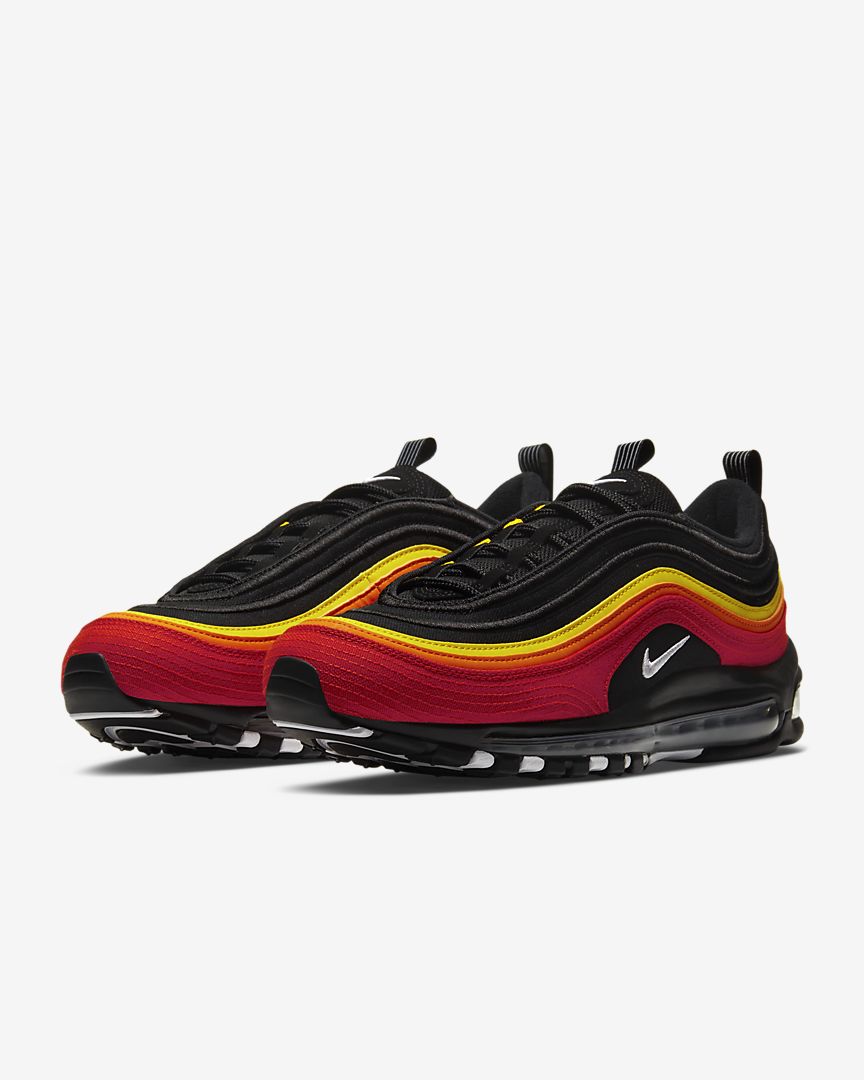 nike air max 97 black chile red