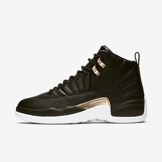 jordan 12 retro black white