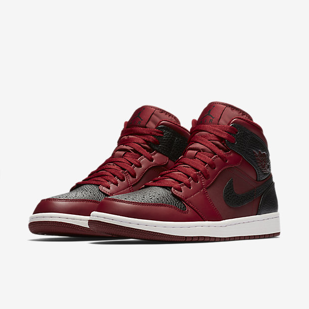 jordan 1 mid team red