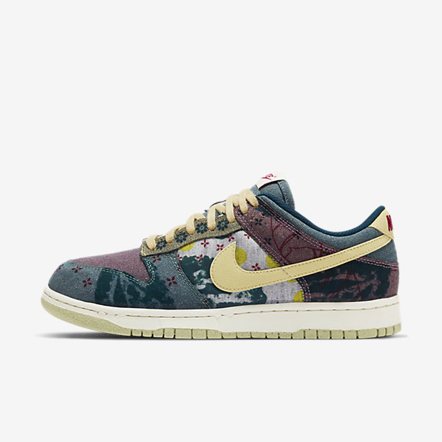 NIKE DUNK LOW LEMON WASH コミュニティガーデン　レモンスニーカー