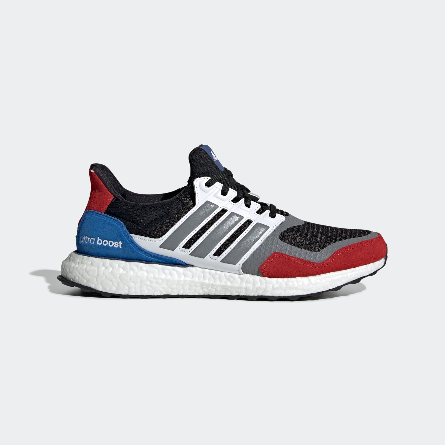 adidas boost red and blue