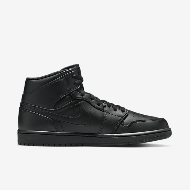 Air Jordan 1 Mid “Triple Black” [2]