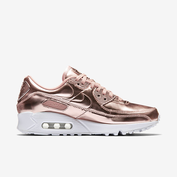 nike air max 90 metallic rose gold