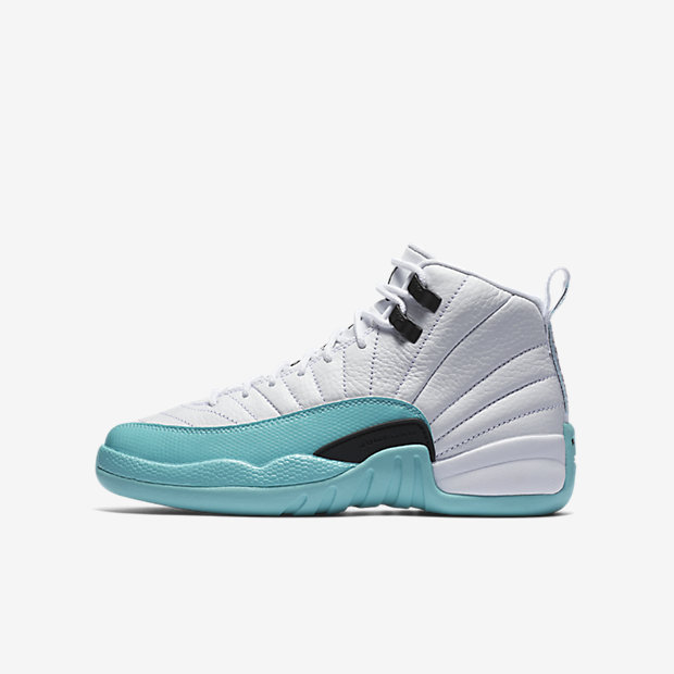 Air Jordan 12 Retro Light Aqua (GS 