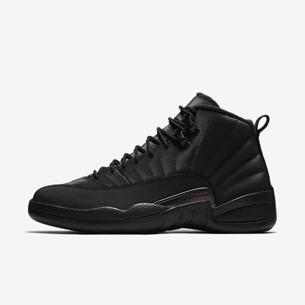 winter black jordan 12