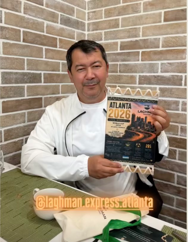 Памятные изделия Laghman Express к чемпионату мира 2026 года