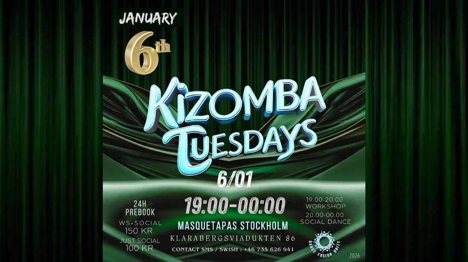 Kizomba Tuesdays Stockholm 