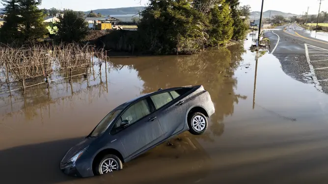 Massive Storm Slams California with Torrential Rain and Mudslide Threats
