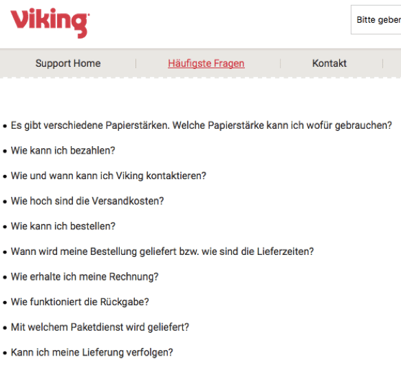 Inner Dialogue mit Ich-Form in FAQ