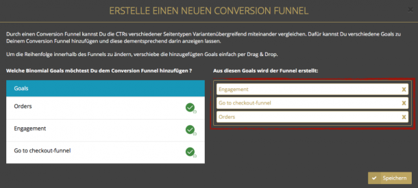 Funnel analysieren
